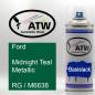 Preview: Ford, Midnight Teal Metallic, RG / M6638: 400ml Sprühdose, von ATW Autoteile West.